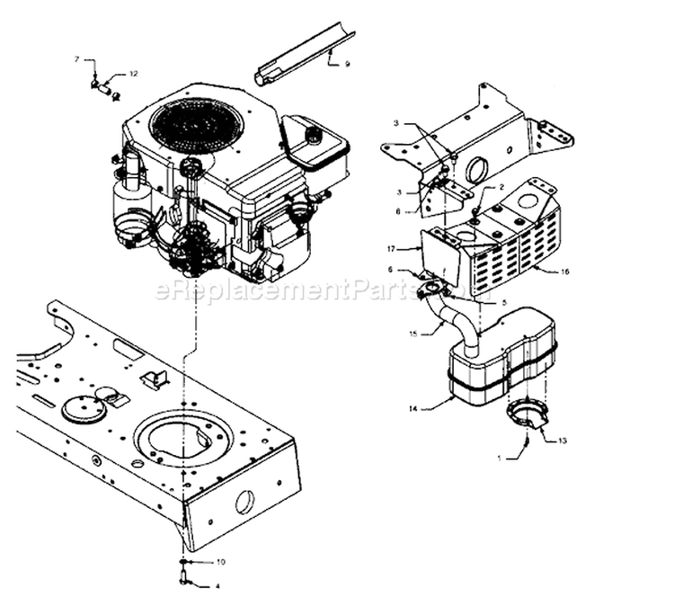 Page G Diagram and Parts List for 13AX674G401 1997 Yard Man Lawn Tractor